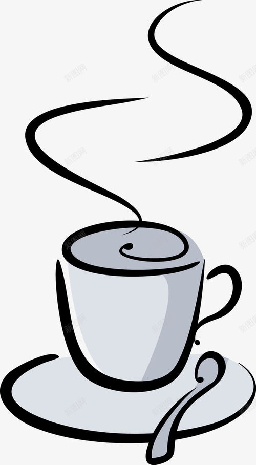 卡通奶茶下午茶│香气满满的矢量图标设计灵感