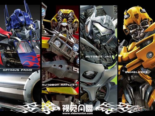 钢铁巨兽的视觉盛宴 2007视觉同盟《变形金刚》壁纸设计大赛佳作盘点